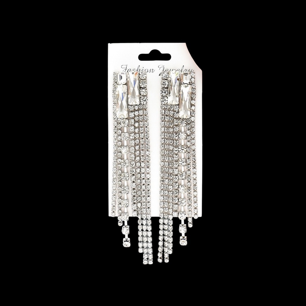 Elegant Silver Dangle Earrings